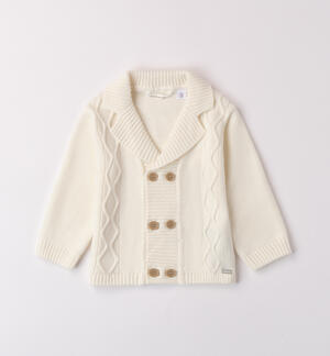 Cardigan cotone neonato Minibanda