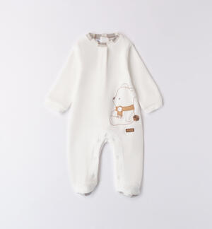 Jumpsuit with feet for baby boy Minibanda