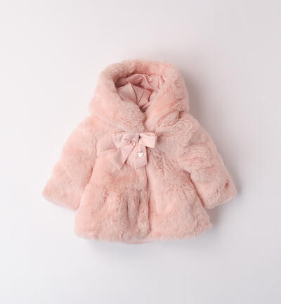 Cappotto elegante bimba ROSA Minibanda