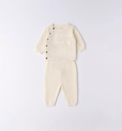 Completo neonati in tricot PANNA Minibanda
