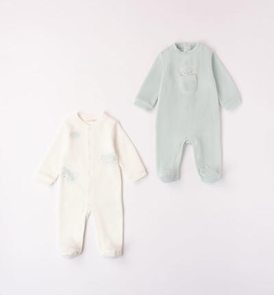Set pigiami neonato PANNA Minibanda