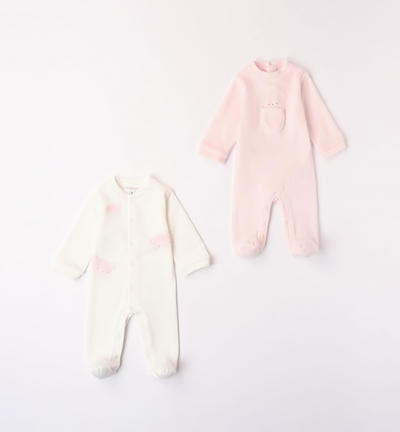 Set pigiami neonato ROSA Minibanda
