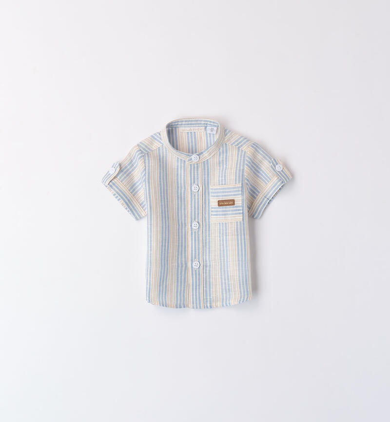 Boys' striped shirt AVION-3724