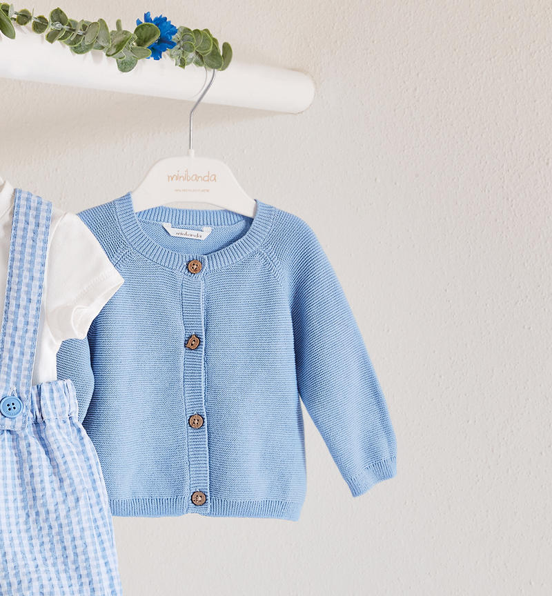 Cardigan for children from 1 to 24 months AZZURRO-3862