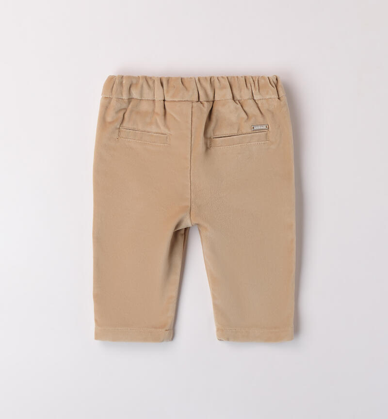 Elegant pants for baby boy BEIGE-0472