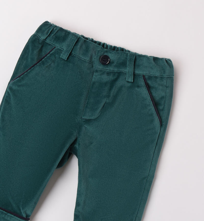 Elegant pants for baby VERDE-4517