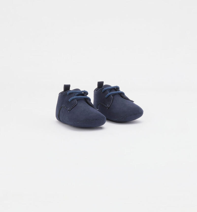 Scarpe eleganti neonato da 0 a 24 mesi Minibanda NAVY-3854